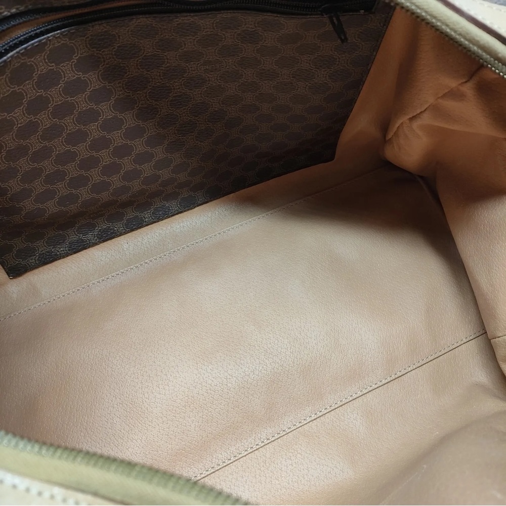 CELINE Hand Bag  Brown PVC - Picture 7 of 8